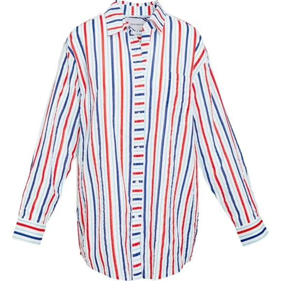 NWT Addison Bay Naples Shirt Dress Cover Up Size XS - Picture 1 of 7